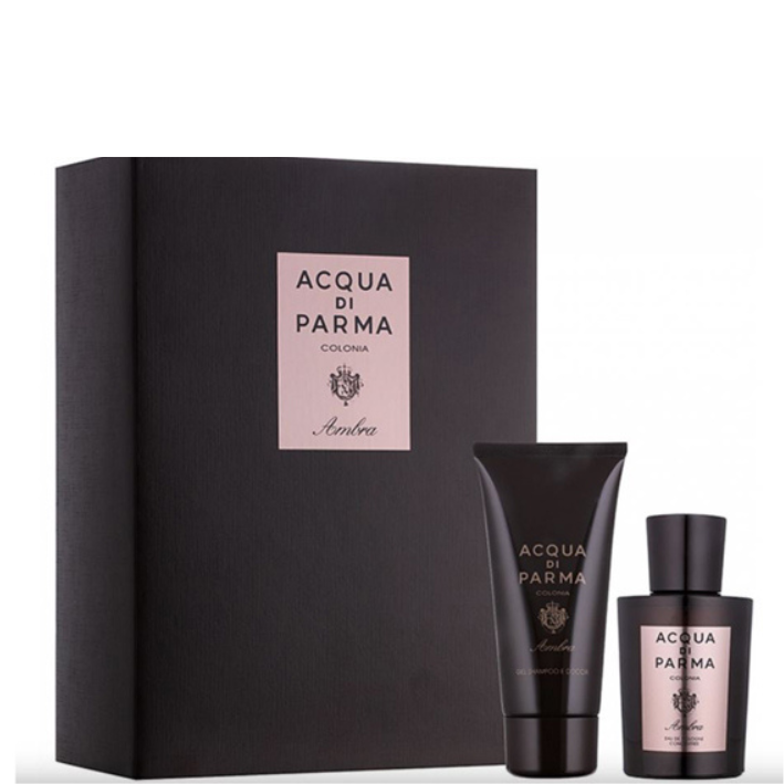 Acqua di Parma Colonia Ambra Gavesæt 100ml EDC + 75ml Shower Gel