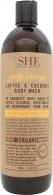 Om She Aromatherapy Zesty Orange Coffee & Coconut Body Wash 500ml Body Wash Om She Aromatherapy
