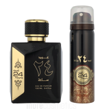 Ard Al Zaafaran Oud 24 Hours Giftset Edp Spray 100ml/Deo Spray 50ml