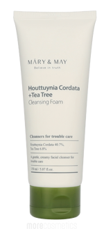 Mary & May Houttuynia Cordata +Tea Tree Cleansing Foam
