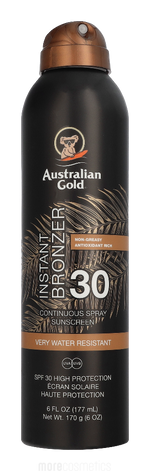 Australian Gold Instant Bronzer Continuous Spray SPF30