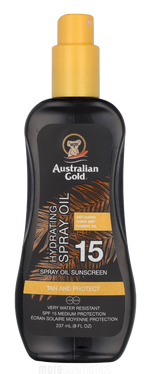 Australian Gold Carrot Spray Oil Sunscreen SPF15