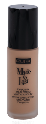 Pupa Made To Last Total Comfort Foundation SPF10 #040 Medium Beige
