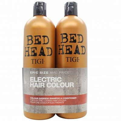 Tigi Bed Head Colour Goddess Twin Gavesæt 750ml Shampoo + 750ml Conditioner