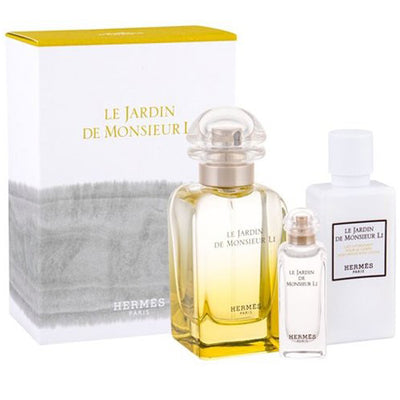 Hermès Le Jardin de Monsieur Li Estuche Regalo 50ml EDT + 7.5ml EDT Mini + 40ml Loción Corporal
