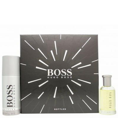Hugo Boss Boss Bottled Gavesæt 50ml EDT + 150ml Deodorant Spray