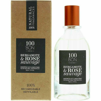 100BON Bergamota & Rose Sauvage Eau de Parfum Recargable Concentrado 50ml Spray