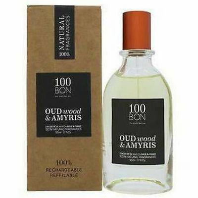 100BON Oud Wood & Amyris Eau de Parfum concentrado recargable 50ml Spray