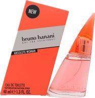 Bruno Banani Absolute Woman Eau de Toilette 40ml Spray Eau de Toilette Bruno Banani