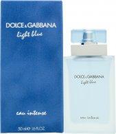 Dolce & Gabbana Light Blue Eau Intense Eau de Parfum 50ml Spray Eau de Parfum Dolce & Gabbana