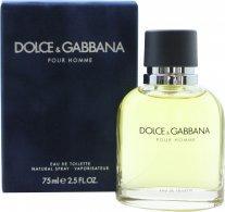 Dolce & Gabbana Pour Homme Eau De Toilette 75ml Spray Eau de Toilette Dolce & Gabbana
