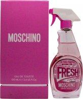 Moschino Fresh Couture Pink Eau de Toilette 100ml Spray Eau de Toilette Moschino