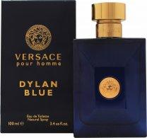 Versace Pour Homme Dylan Blue Eau de Toilette 100ml Spray Eau de Toilette Versace