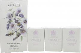Yardley English Lavender Sæbe 3x 100g Sæbe Yardley